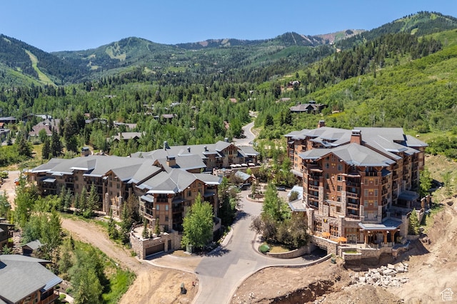 3558 Escala Ct Unit 252, Park City, UT 84098 - aerial view of a mountain backdrop and a forest