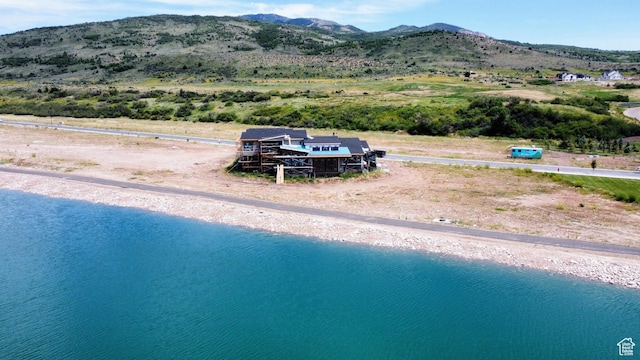 6615 N Lakeside Dr, Mountain Green, UT 84050 - view of subject property with a water and mountain view