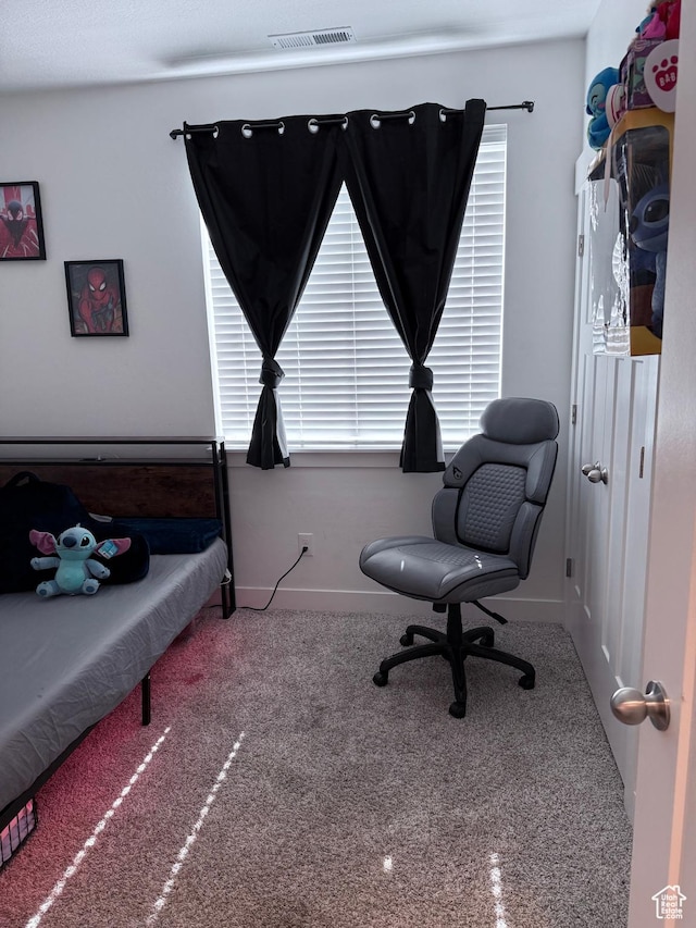 13547 S Hanley Ln Unit 202, Riverton, UT 84096 - bedroom featuring carpet floors and an office area