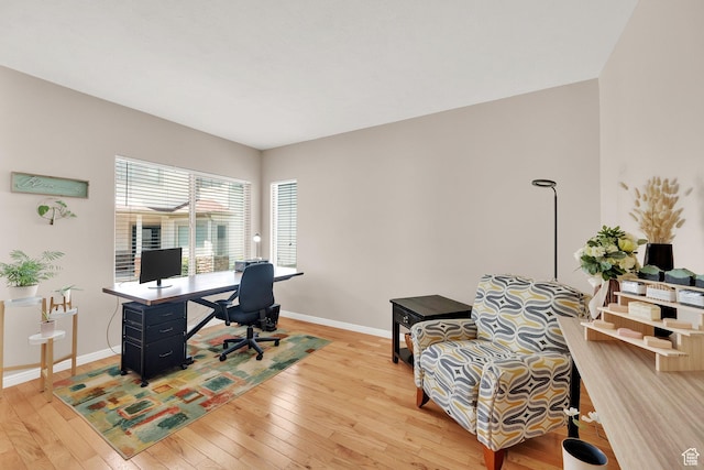 923 E Absaroka Ct S, Draper, UT 84020 - office space featuring light wood-style flooring and baseboards