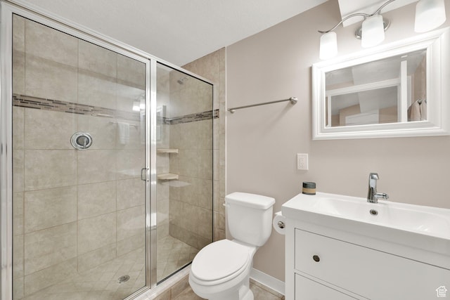 923 E Absaroka Ct S, Draper, UT 84020 - bathroom with vanity and a stall shower