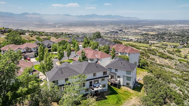 923 E Absaroka Ct S, Draper, UT 84020 - aerial perspective of suburban area featuring mountains