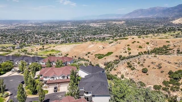 923 E Absaroka Ct S, Draper, UT 84020 - aerial perspective of suburban area with mountains