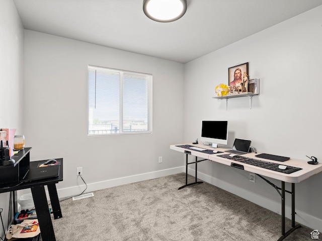 214 S 900 W, Tooele, UT 84074 - carpeted home office featuring baseboards