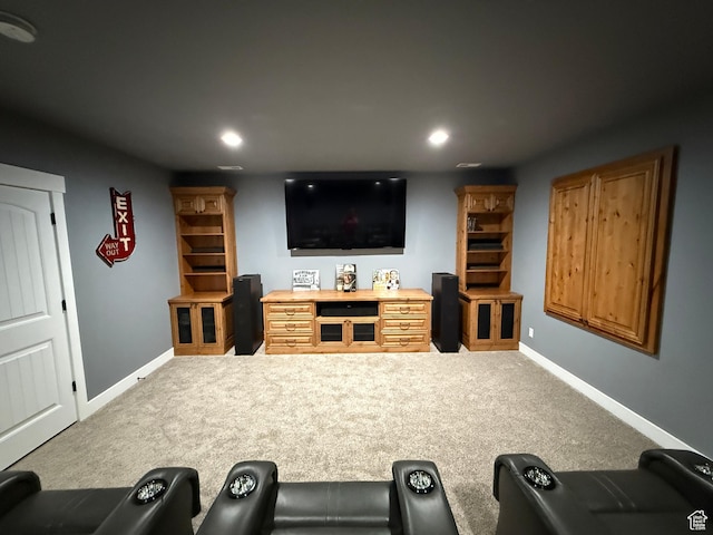 4311 N Diamond Ln, Erda, UT 84074 - carpeted cinema room with recessed lighting
