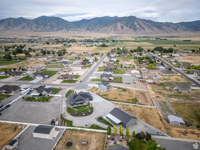 4311 N Diamond Ln, Erda, UT 84074 - aerial perspective of suburban area featuring mountains