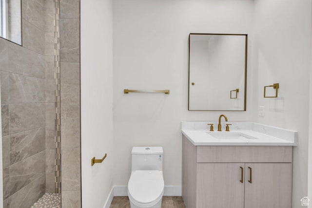21 W Elinor Ln, Washington, UT 84780 - bathroom with vanity and tiled shower