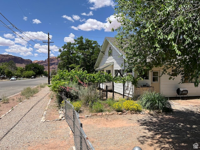 102 N 300 E, Moab, UT 84532 - view of side of property with a mountain view