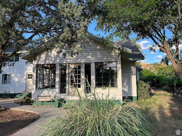 102 N 300 E, Moab, UT 84532 - rear view of property with a patio area