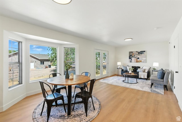 585 N 700 E, Nephi, UT 84648 - dining space with plenty of natural light and light wood-type flooring