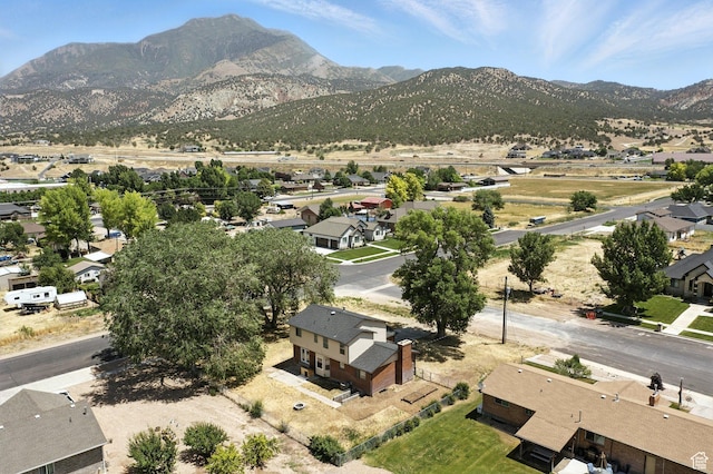 585 N 700 E, Nephi, UT 84648 - aerial perspective of suburban area with mountains