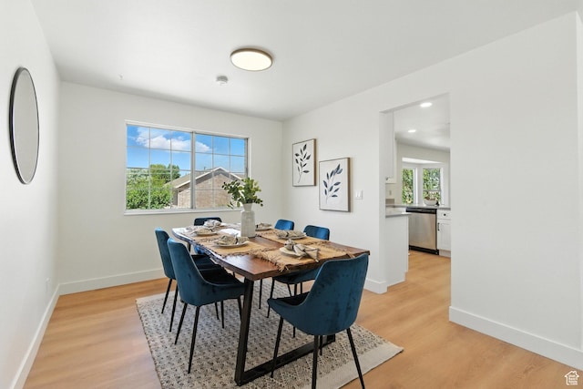 585 N 700 E, Nephi, UT 84648 - dining area with healthy amount of natural light and light wood finished floors