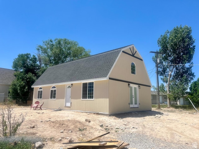 599 N State St, Mayfield, UT 84643 - colonial inspired home featuring roof with shingles
