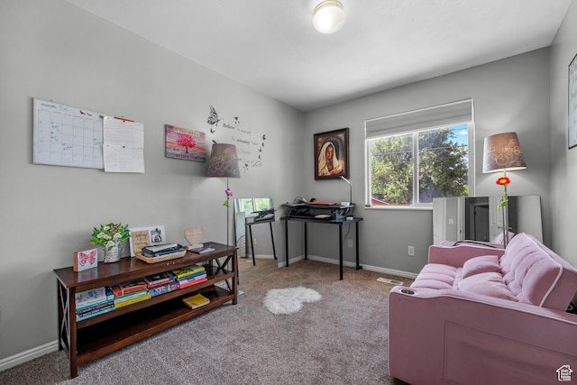 70 E 135 N, Orem, UT 84057 - carpeted home office with baseboards