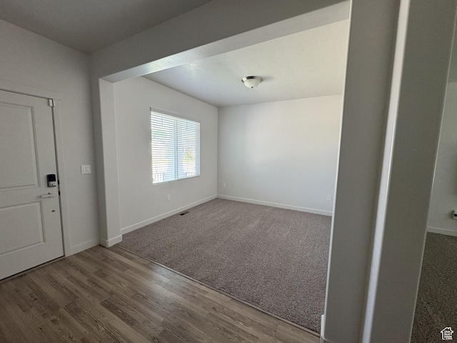 1637 S 730 W, Provo, UT 84601 - entryway with wood finished floors and carpet floors
