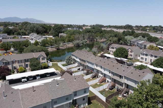 1193 W Dun Robin Ct, Murray, UT 84123 - bird's eye view of a water and mountain view