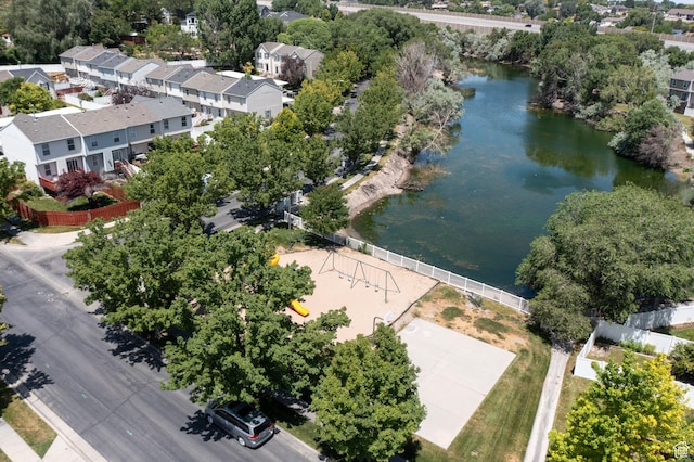 1193 W Dun Robin Ct, Murray, UT 84123 - bird's eye view of a nearby body of water