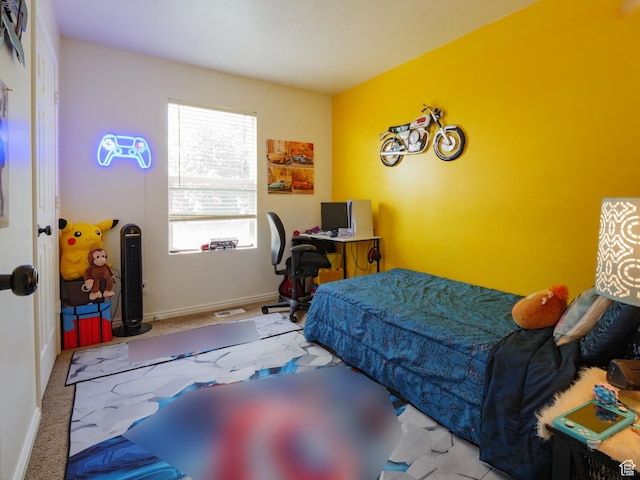 1193 W Dun Robin Ct, Murray, UT 84123 - bedroom with carpet and baseboards