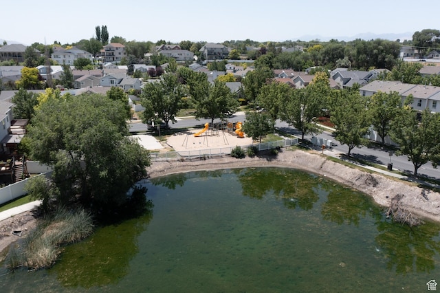 1193 W Dun Robin Ct, Murray, UT 84123 - aerial overview of property's location featuring nearby suburban area and a nearby body of water
