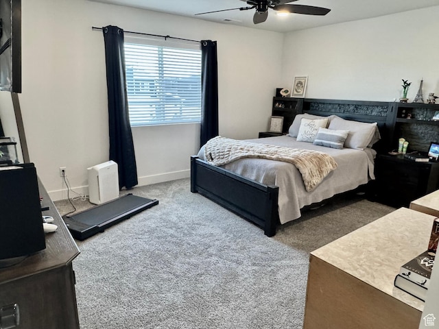 1038 W 980 S Unit 312, American Fork, UT 84003 - carpeted bedroom featuring ceiling fan and baseboards