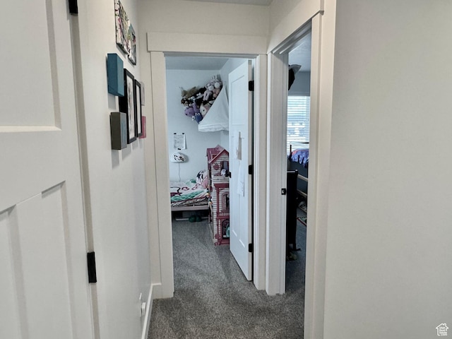 1038 W 980 S Unit 312, American Fork, UT 84003 - hallway with dark carpet