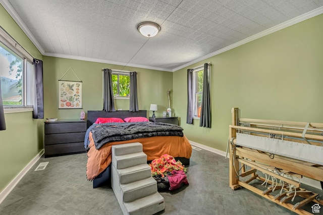 322 E Crawford Ave, Murray, UT 84107 - bedroom with crown molding