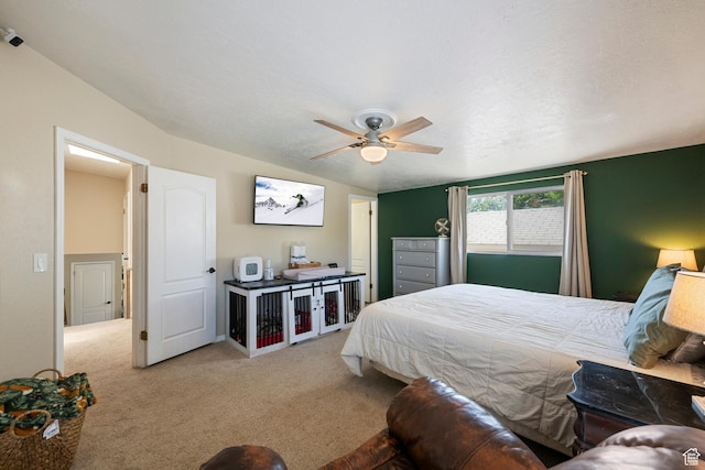 6764 S Enchanted Dr E, Midvale, UT 84047 - carpeted bedroom featuring ceiling fan