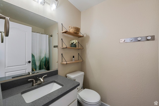 6764 S Enchanted Dr E, Midvale, UT 84047 - bathroom featuring vanity and a shower with shower curtain
