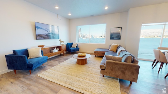 1378 S Sawmill Blvd Unit 7-703, Heber City, UT 84032 - living room with wood finished floors, healthy amount of natural light, and recessed lighting