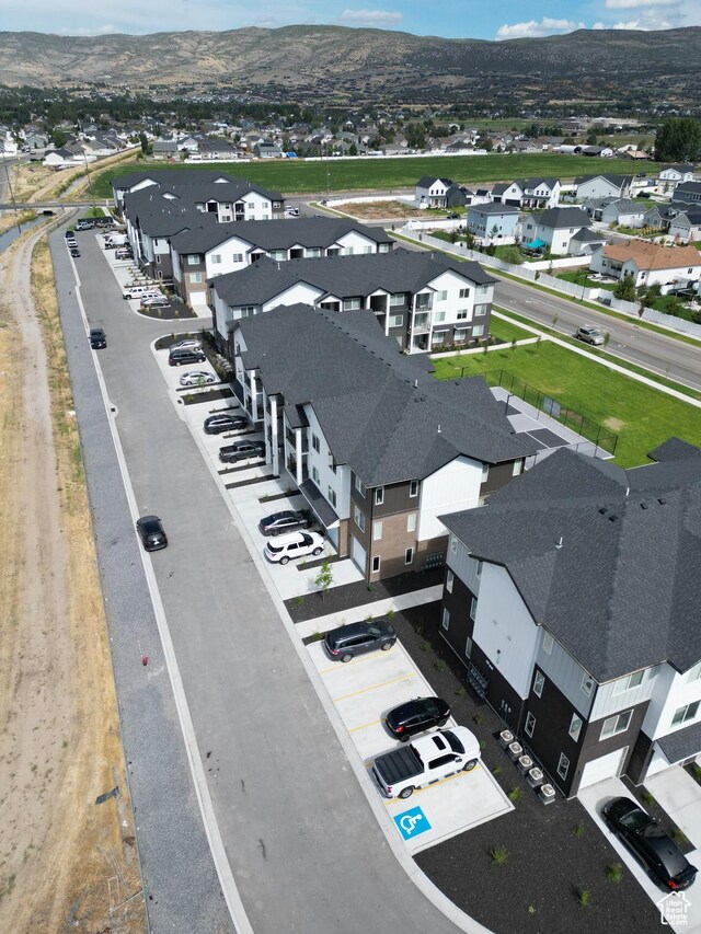 1378 S Sawmill Blvd Unit 7-703, Heber City, UT 84032 - aerial view of residential area with a mountain backdrop