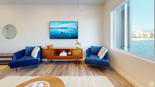 1378 S Sawmill Blvd Unit 7-703, Heber City, UT 84032 - living room with wood finished floors and baseboards