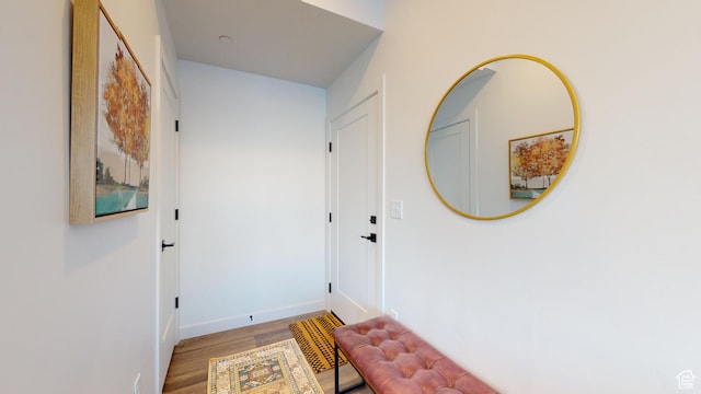 1378 S Sawmill Blvd Unit 7-703, Heber City, UT 84032 - hall featuring wood finished floors and baseboards