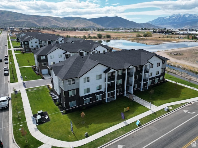 1378 S Sawmill Blvd Unit 7-703, Heber City, UT 84032 - aerial perspective of suburban area with a water and mountain view