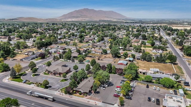 153 E Main St Unit B, Santaquin, UT 84655 - aerial view of residential area featuring a mountain backdrop
