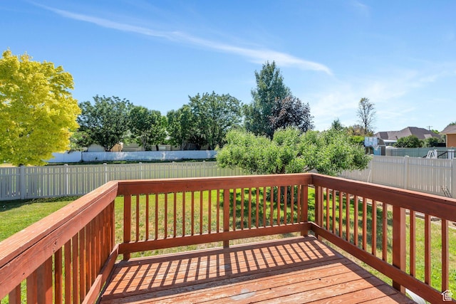 2086 N 1100 E, Lehi, UT 84043 - deck featuring a fenced backyard