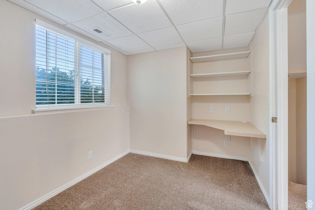 2086 N 1100 E, Lehi, UT 84043 - interior space with carpet and a drop ceiling