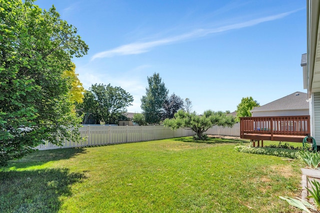 2086 N 1100 E, Lehi, UT 84043 - fenced backyard featuring a wooden deck
