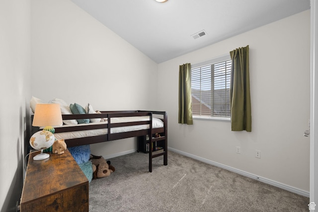 13574 S Cantania Way, Draper, UT 84020 - carpeted bedroom with vaulted ceiling and baseboards