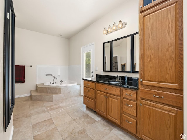 550 S 700 W, Payson, UT 84651 - bathroom with a garden tub and vanity