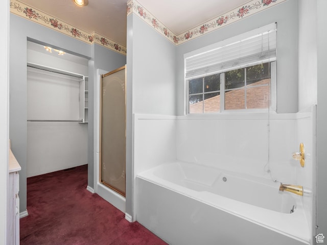 550 S 700 W, Payson, UT 84651 - bathroom featuring a garden tub and a shower stall