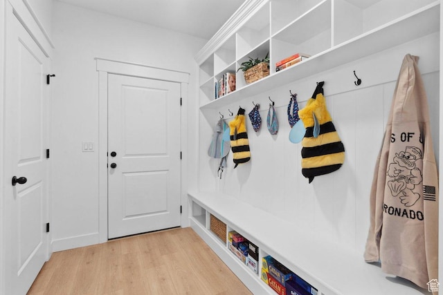 11449 S Bingham Rim Rd, South Jordan, UT 84009 - mudroom with light wood-style floors