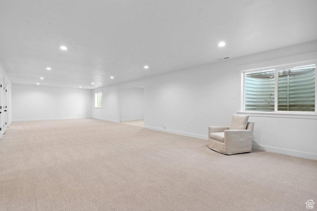11449 S Bingham Rim Rd, South Jordan, UT 84009 - unfurnished room featuring recessed lighting and light colored carpet