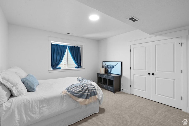 11449 S Bingham Rim Rd, South Jordan, UT 84009 - bedroom with carpet, a closet, and recessed lighting