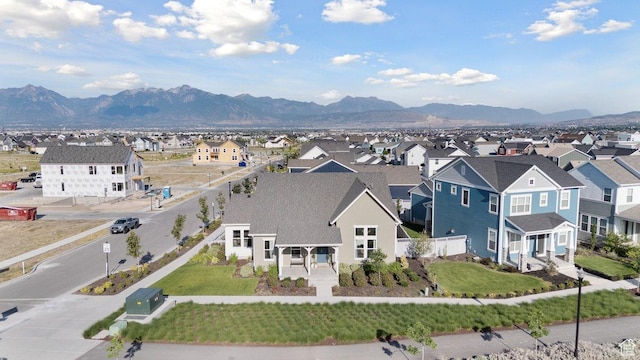 11449 S Bingham Rim Rd, South Jordan, UT 84009 - aerial perspective of suburban area with mountains