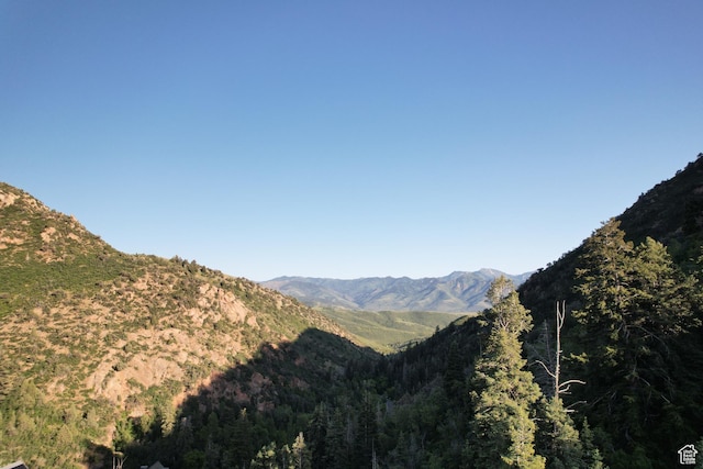 2137 N Pinecrest Canyon Rd Unit 35, Emigration Canyon, UT 84108 - mountain view featuring a forest