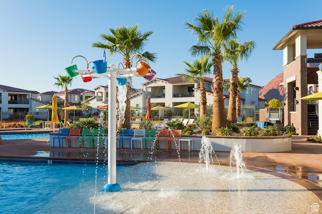 3780 W Arcadia Dr Unit 25, Santa Clara, UT 84765 - view of community with a residential view and a swimming pool