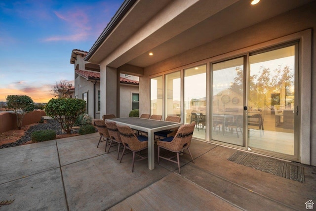 3780 W Arcadia Dr Unit 25, Santa Clara, UT 84765 - view of patio / terrace featuring outdoor dining area