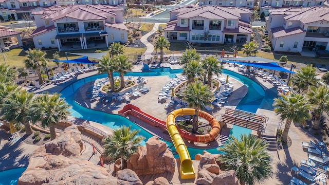 3780 W Arcadia Dr Unit 25, Santa Clara, UT 84765 - drone / aerial view of a pool area
