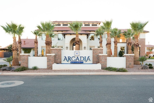 3780 W Arcadia Dr Unit 25, Santa Clara, UT 84765 - view of community sign