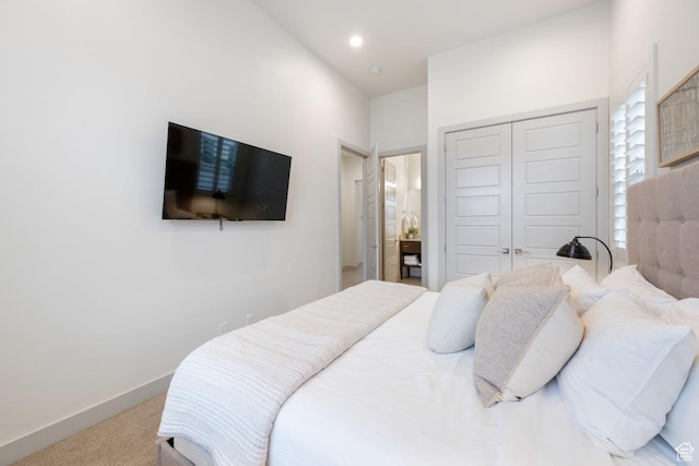 3780 W Arcadia Dr Unit 25, Santa Clara, UT 84765 - carpeted bedroom featuring a closet and recessed lighting